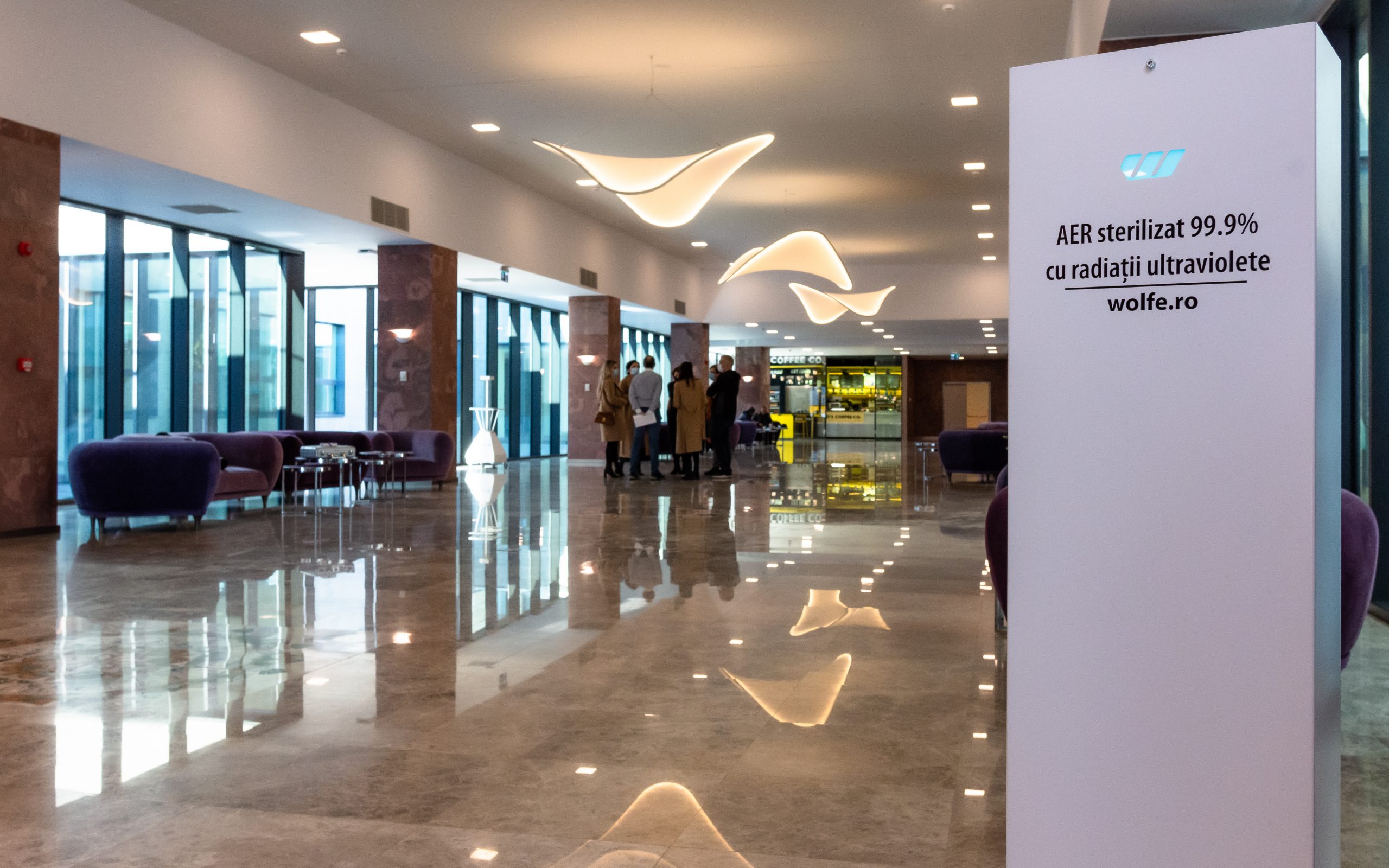 Tehnologii moderne de dezinfecție automată wolfe.ro | Modern automated disinfection technologies by wolfe.ro