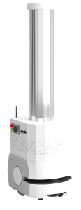 Robot autonom de dezinfecție UVC Wolfe Robotics | Wolfe Robotics autonomous UVC disinfection robot
