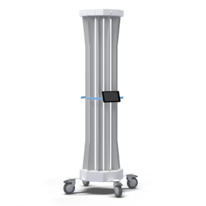 Sistem robotic UVC pentru dezinfecție aer și suprafețe Wolfe | Robotic UVC system for air and surface disinfection by Wolfe